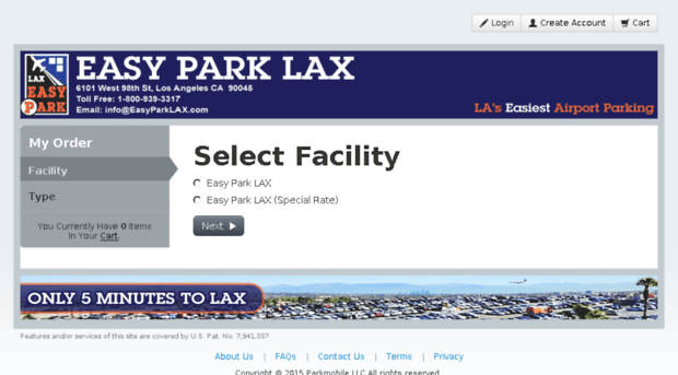 easyparklax.clickandpark.com