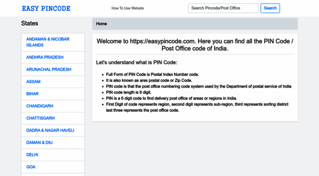 easypincode.com