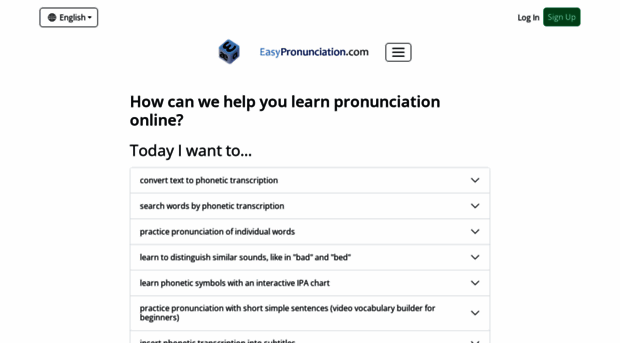 easypronunciation.com