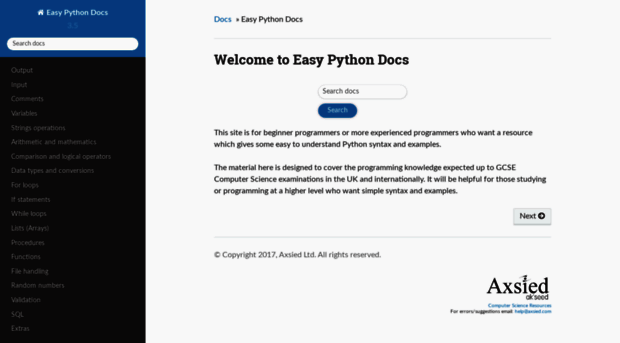 easypythondocs.com