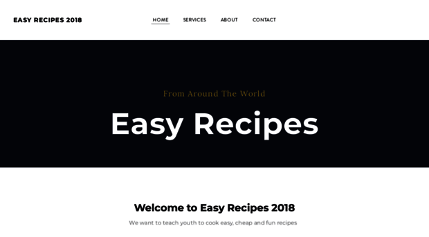 easyrecipes2018.weebly.com