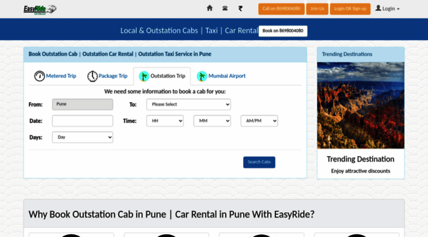 easyridecabs.in