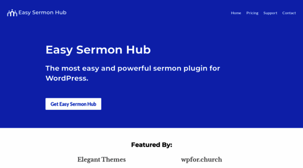 easysermonhub.com