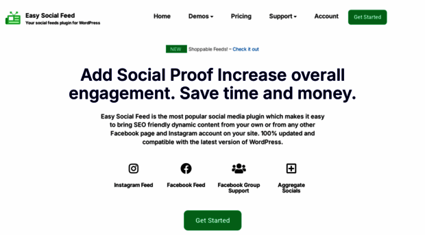 easysocialfeed.com