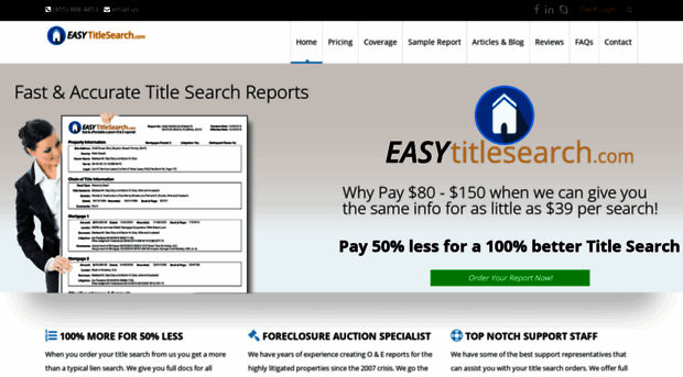 easytitlesearch.com