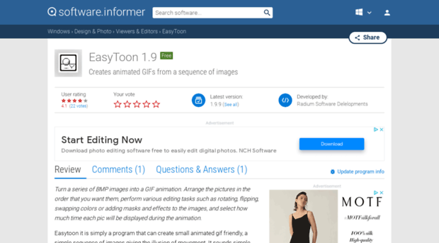 easytoon.software.informer.com
