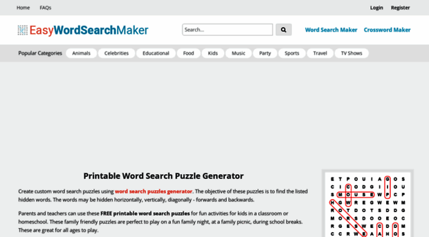 easywordsearchmaker.com