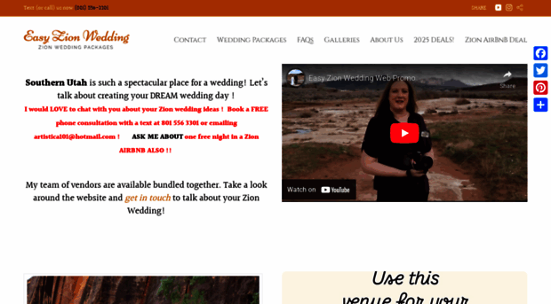 easyzionwedding.com