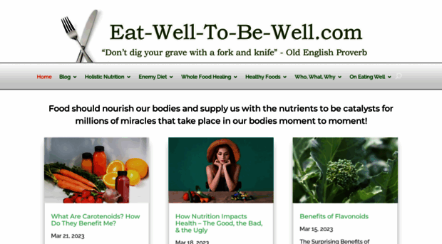 eat-well-to-be-well.com