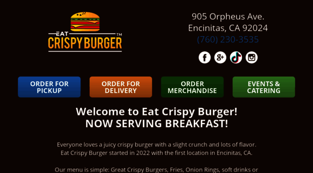 eatcrispyburger.com