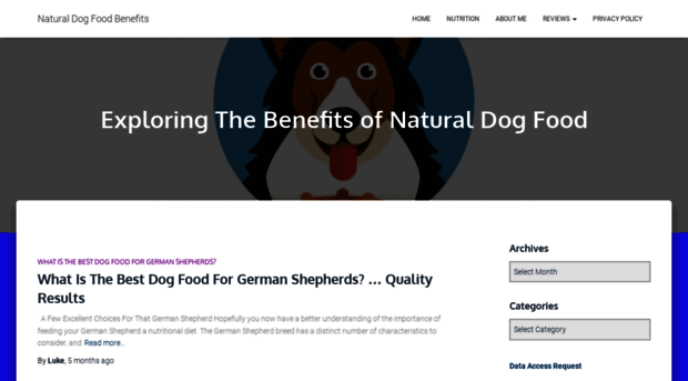 eathealthydoggy.com