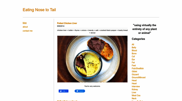 eatingnosetotail.com