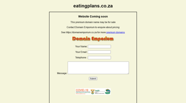 eatingplans.co.za