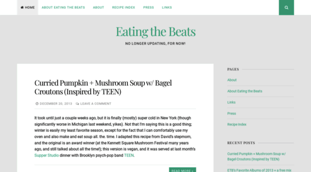 eatingthebeats.com