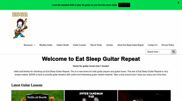 eatsleepguitarrepeat.com