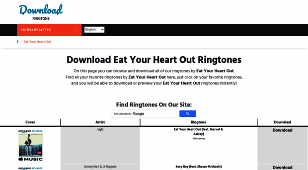 eatyourheartout.download-ringtone.com