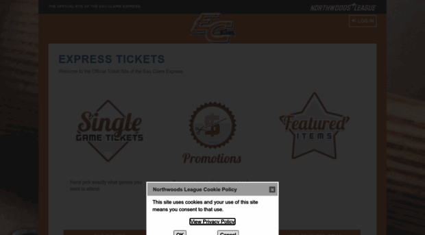 eau-claire-express.nwltickets.com