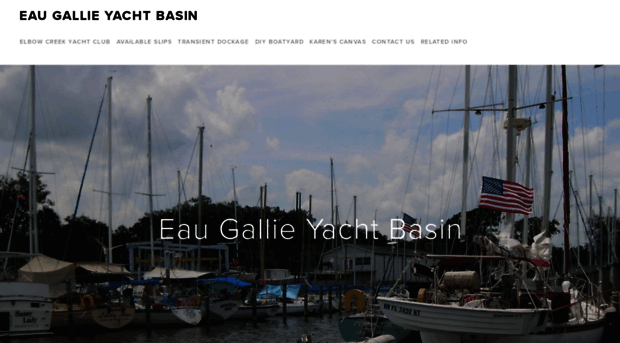 eaugallieyachtbasin.com