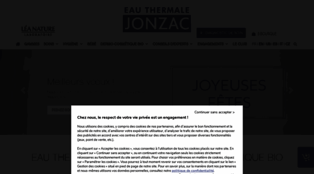 eauthermalejonzac.com