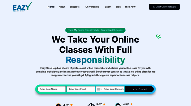 eazyclasshelp.com