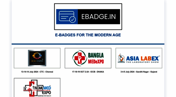 ebadge.in