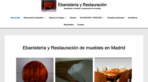 ebanisteriayrestauracion.com