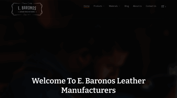 ebaronosleather.com