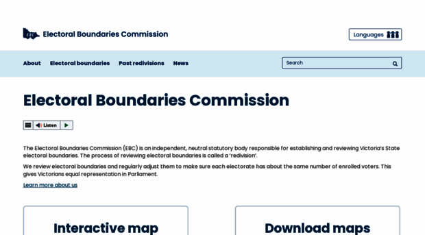 ebc.vic.gov.au - Welcome to the Electoral Bound... - Ebc Vic Gov