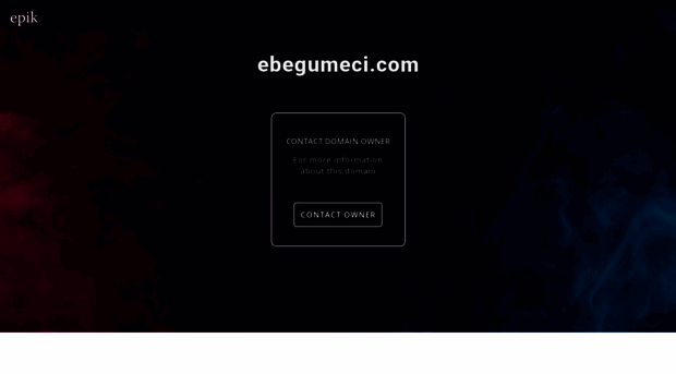 ebegumeci.com