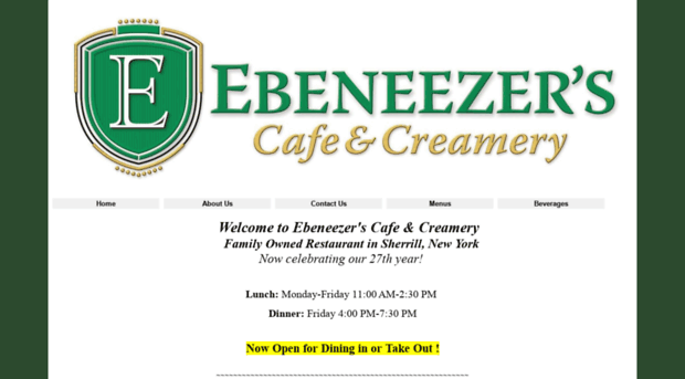 ebeneezerscafeandcreamery.com