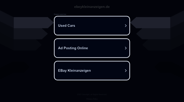 ebeykleinanzeigen.de