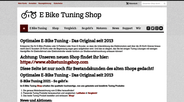 ebike tuning shop