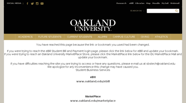 ebill.oakland.edu