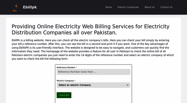 ebillpk.com