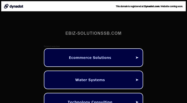 ebiz-solutionssb.com