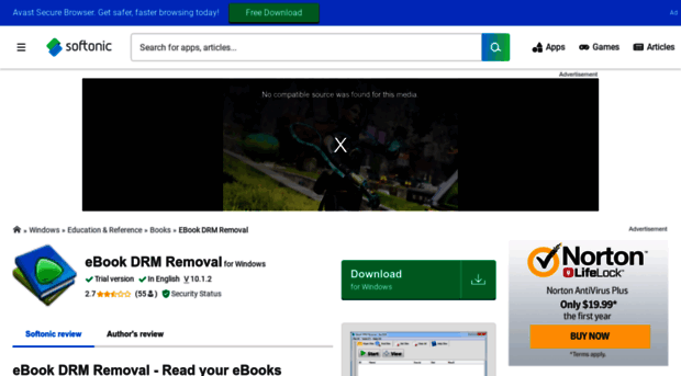 ebook-drm-removal.en.softonic.com