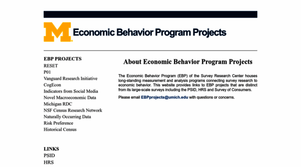 ebp-projects.isr.umich.edu