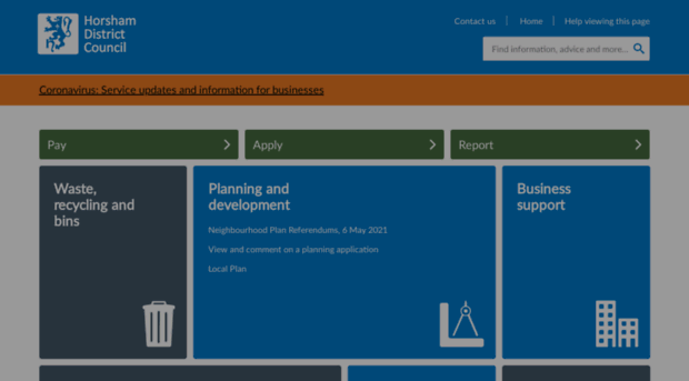 ebusiness.horsham.gov.uk