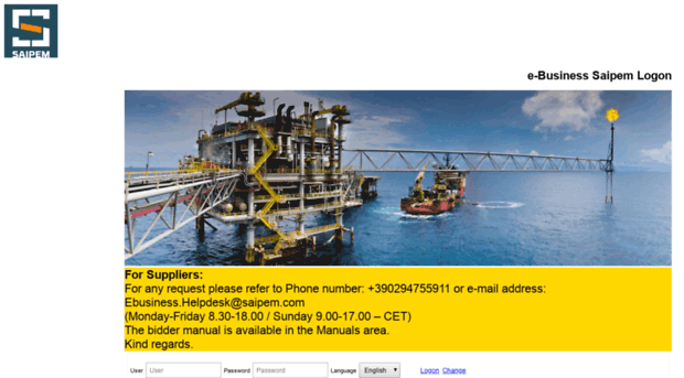 ebusiness.saipem.com