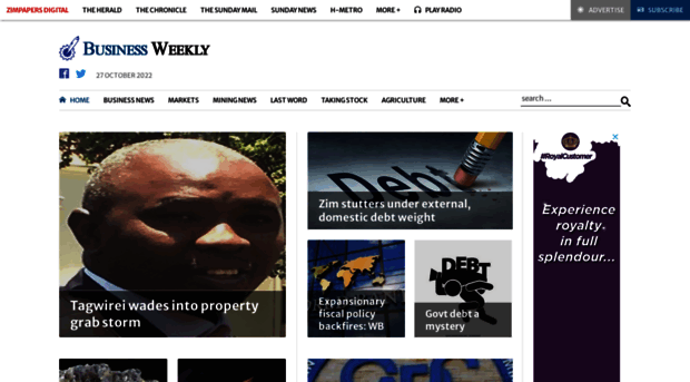 ebusinessweekly.co.zw