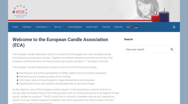 eca-candles.com