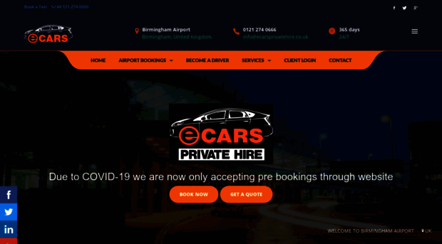 ecarsprivatehire.co.uk