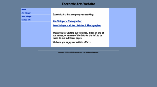 eccentricartsweb.com