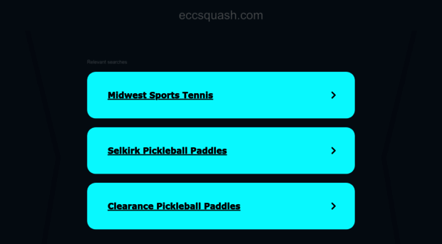 eccsquash.com