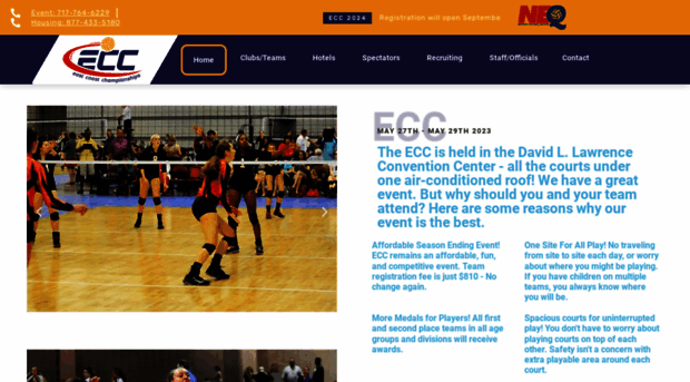 eccvolleyball.com