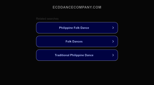 ecddancecompany.com