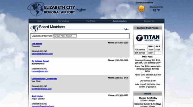 ecgairport.com
