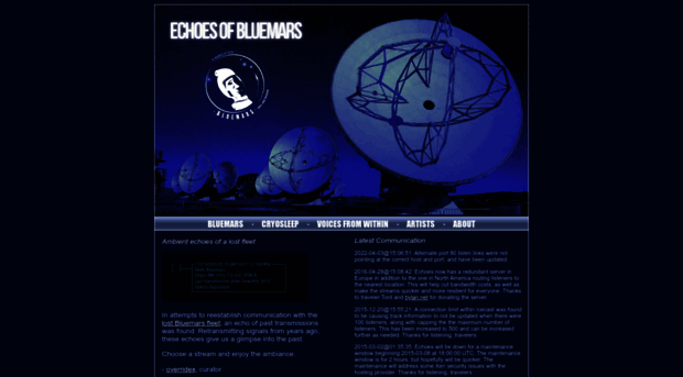 echoesofbluemars.org