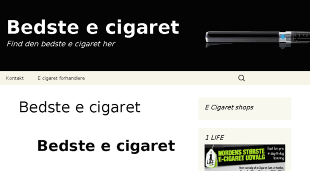 ecigaret.opnoerhuset.dk