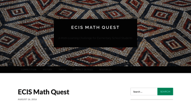 ecismathquest.wordpress.com